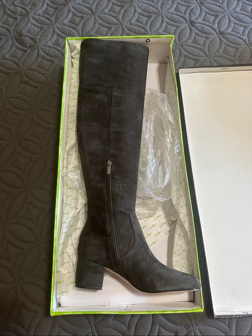 NIB Sam Edelman Elina Women's Over-Knee-High Block Heel Boot